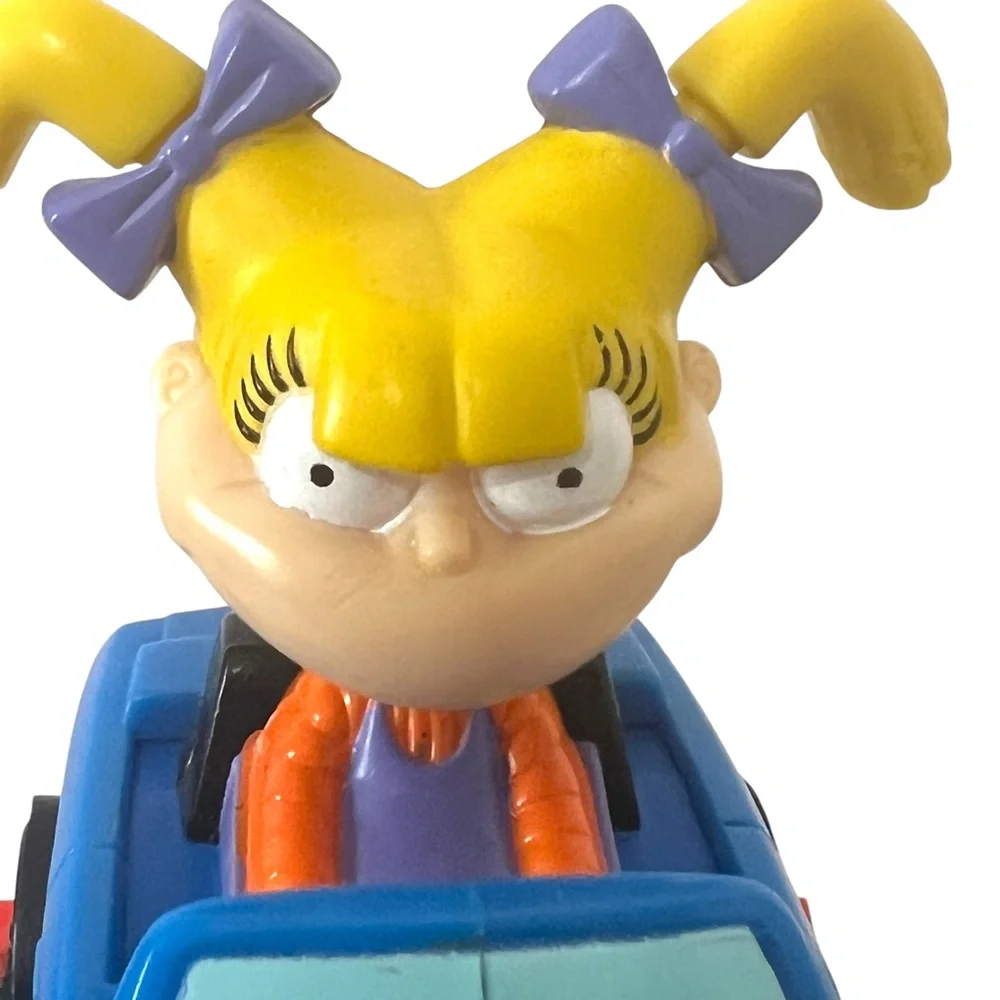 Burger King Kids Club Rugrats Angelica‎ Toy Car Pre-owned 1998 Pull Back Works